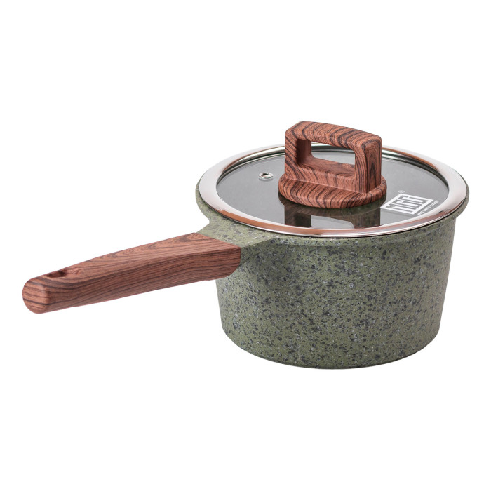Сотейник з антипригарним покриттям об'ємом 1,6 л та товстим дном Ø 16 см MGC HP-4-444GR