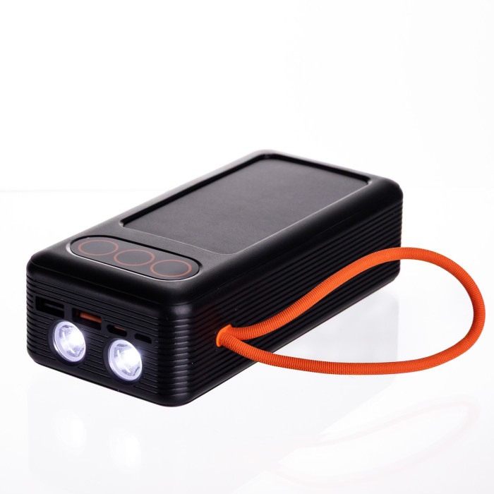 Повербанк LEVINO 30000 mah USB-C/USB-A 3 шнури в комплекті 