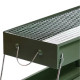 Мангал портативний складаний 51.5×23×25 см з решіткою HP461GR