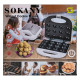 Горішниця Sokany SK-809 на 12 горішків з антипригарним покриттям 750 Вт