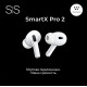 Навушники бездротові TWS SmartX Pro 2 Premium Bluetooth навушники з мікрофоном SAP2P