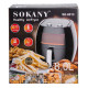 Аерофритюрниця Sokany на 8 літрів 1800 Вт чорна SK8013