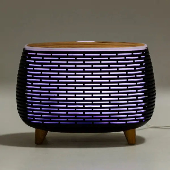 Зволожувач повітря Holdmay Life of Leisure Aroma Diffuser 400ml Чорний HPKP7049B