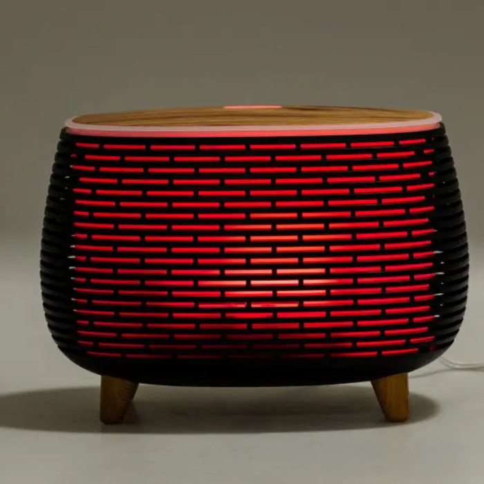 Зволожувач повітря Holdmay Aroma Diffuser 140ml Чорний HPKP6049B