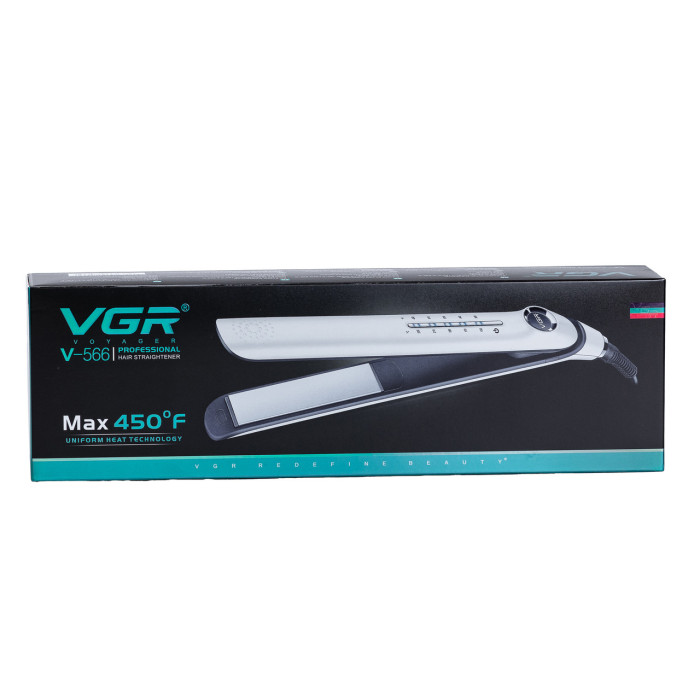 Випрямляч для волосся VGR білий V566