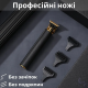 Тример для стрижки VGR акумуляторний з насадками чорний HP-V-179